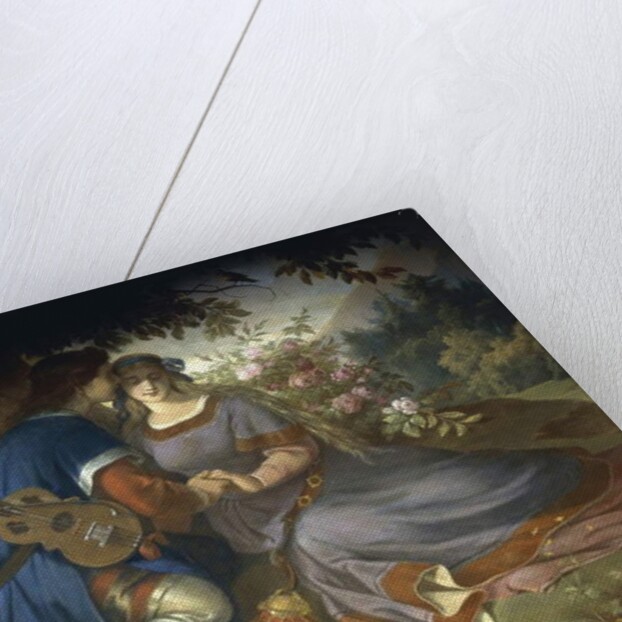 Under the Linden Tree, on the Heath... by German School