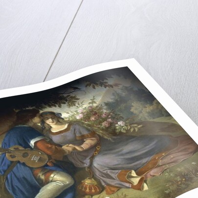 Under the Linden Tree, on the Heath... by German School