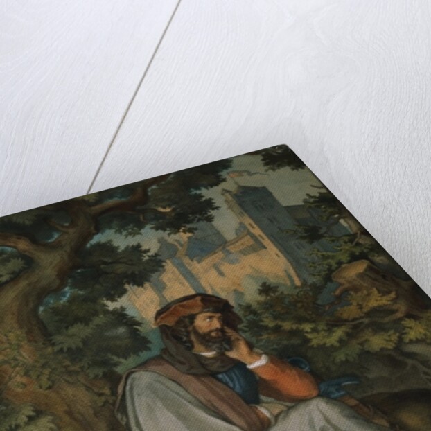 I Sat Upon a Rock by German School