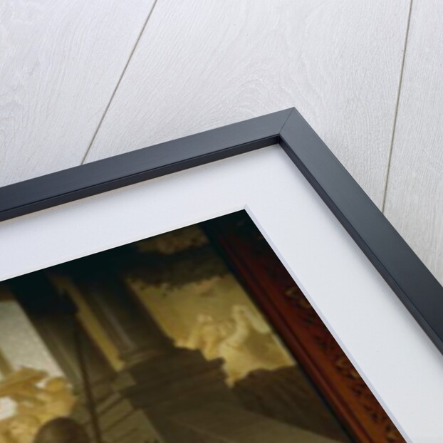 The best poets and minstrels come together at Wartburg and are rewarded by Landgrave Hermann for particularly fine achievements by Ferdinand II Piloty