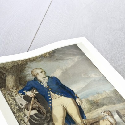 Portrait of Johann Wolfgang von Goethe in the country by Johann Heinrich Wilhelm Tischbein