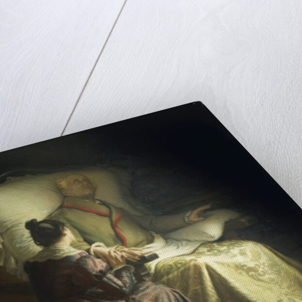 Dying Goethe, 1880 by Angelo Morbelli