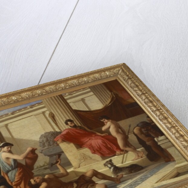 Education in Sparta, 1889 by Luigi Mussini