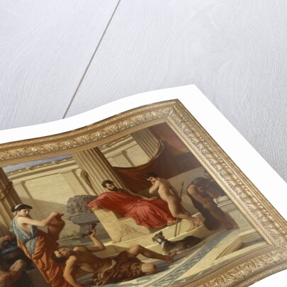 Education in Sparta, 1889 by Luigi Mussini