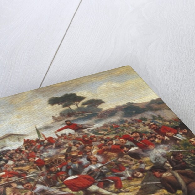 Giuseppe Garibaldi at the Battle of Calatafimi, 15th May 1860 by Remigio Legat
