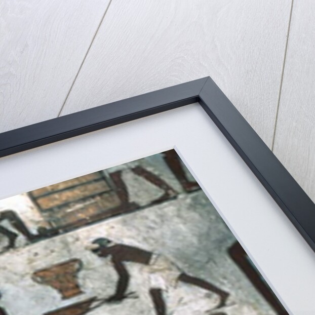 Foundry operations, South Wall of the Tomb of Rekhmire, New Kingdom by Egyptian 18th Dynasty