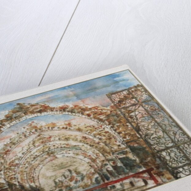 Set design for the ballet 'Bolero' by Maurice Ravel by G Rigon