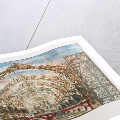 Set design for the ballet 'Bolero' by Maurice Ravel by G Rigon