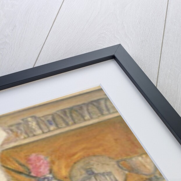 Housemaid, breakfast tray, detail by Carl Larsson