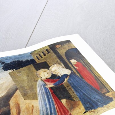 Mary's visit to Elizabeth, c. 1430 by Fra Angelico