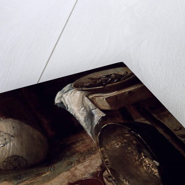 Spring or Lunch of mussels, Detail. by Joos van Craesbeeck