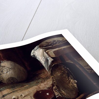 Spring or Lunch of mussels, Detail. by Joos van Craesbeeck