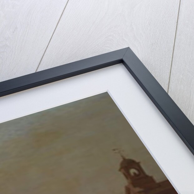 The Station and Saint Pancras Hotel on Pentonville Road, London sunset, 1884 by John O'Connor