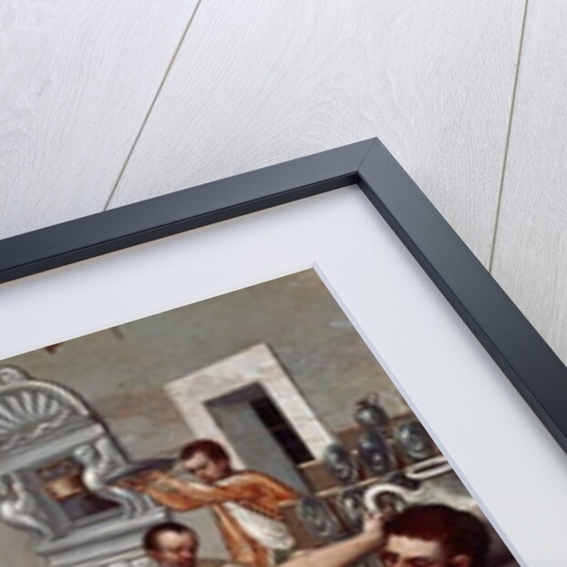 Marriage of Cana, Detail by Michael Damaskinos