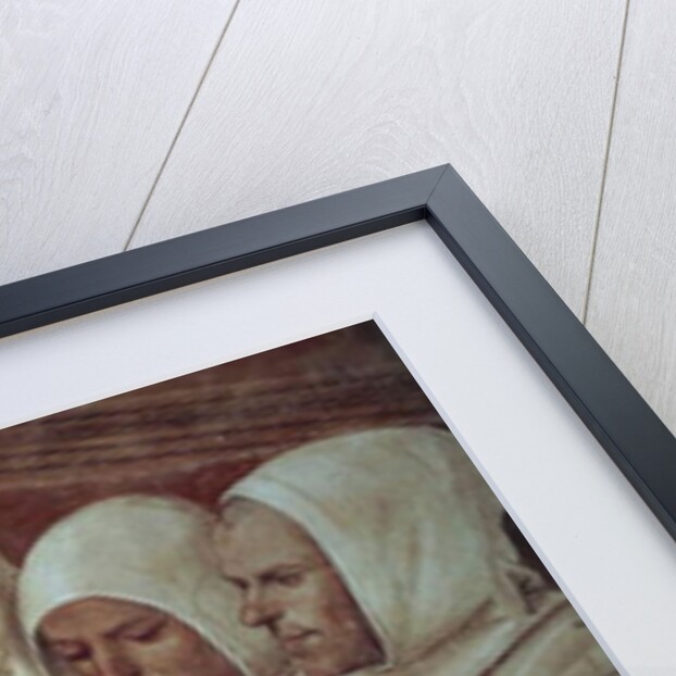 St Benedict having obtained ample flour and fed the monks by Giovanni Antonio Bazzi Sodoma