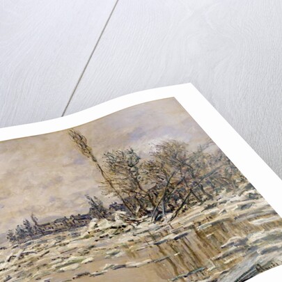 The Break-up of the Ice, 1880 by Claude Monet