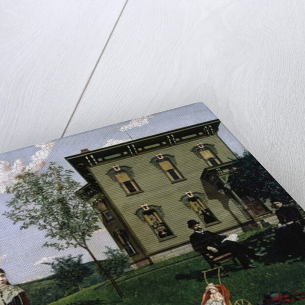 Mourning Picture, 1890 by Edwin Romanzo Elmer