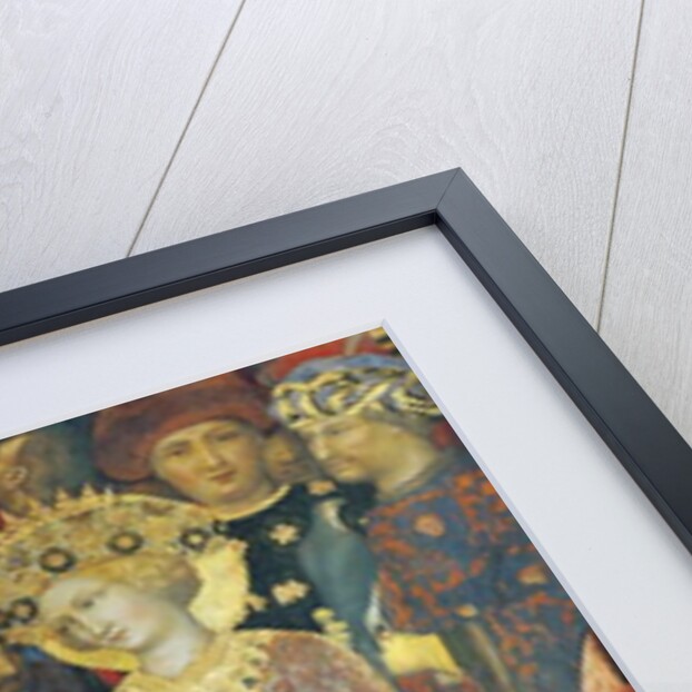 Adoration of the Magi detail of kings, 1423 by Gentile da Fabriano