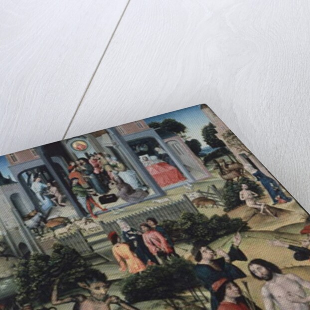 Scenes from the Life of Job, 1480-90 by Master of the St. Barbara Legend