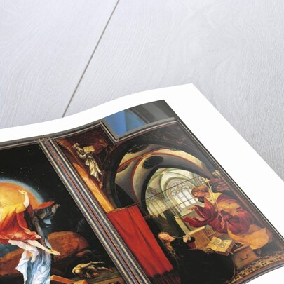 The Annunciation and Resurrection of Christ by Matthias (c.1480-1528) Grunewald