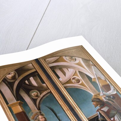 St. Sigismund and St. George by Hans Burgkmair