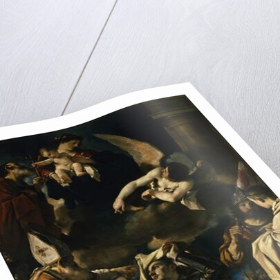 Saint William of Aquitaine Receiving the Cowl, 1620 by Guercino