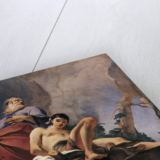 The sacrifice of Isaac, 1726-1739 by Giovanni Battista (1696-1770) Tiepolo