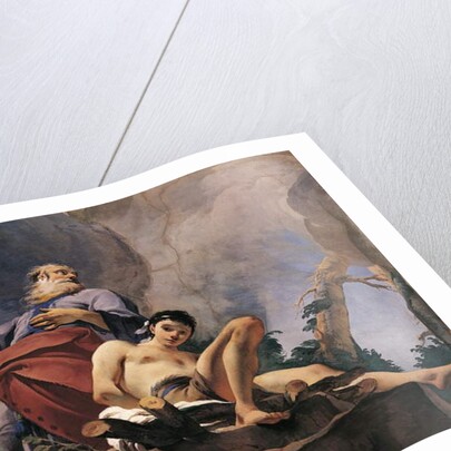 The sacrifice of Isaac, 1726-1739 by Giovanni Battista (1696-1770) Tiepolo