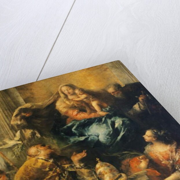 Ferri Altarpiece , c. 1755 by Giovanni Antonio Guardi