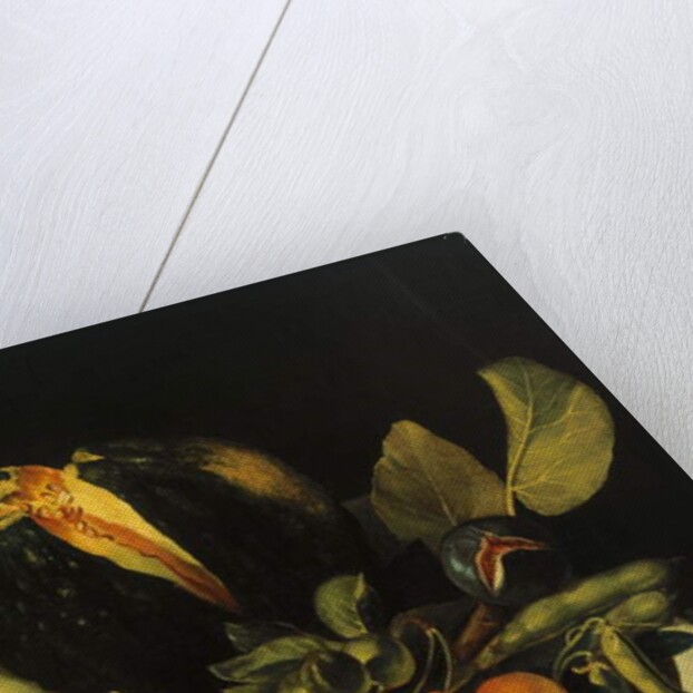 Still life with flowers and fruit by Michelangelo Merisi da Caravaggio