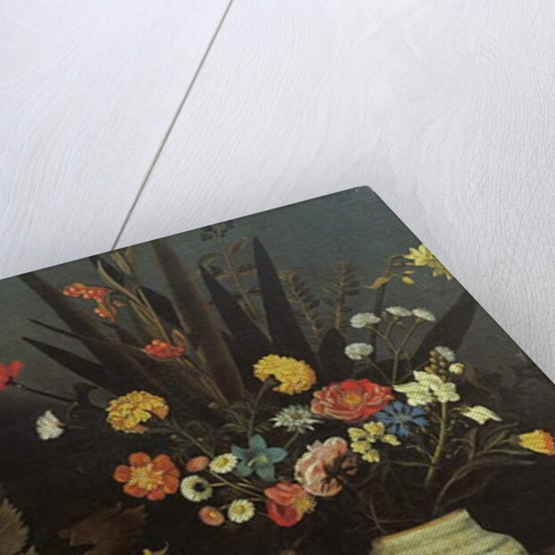 Still life with flowers and plants by Michelangelo Merisi da Caravaggio