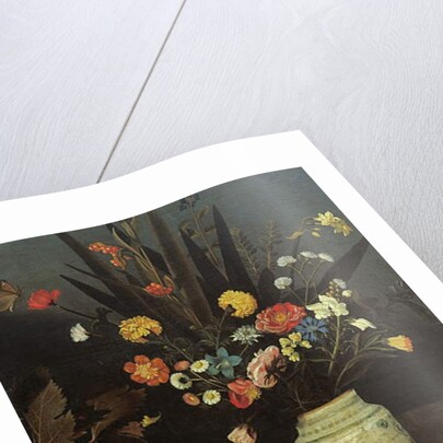 Still life with flowers and plants by Michelangelo Merisi da Caravaggio