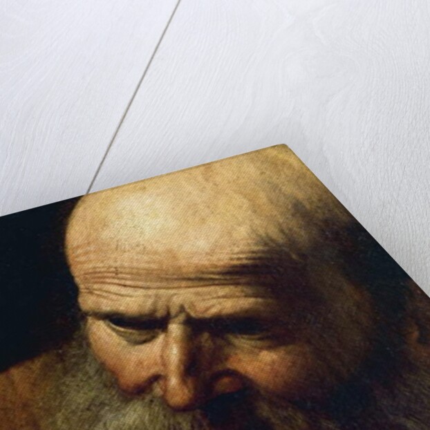 Face of Abraham by Michelangelo Merisi da Caravaggio