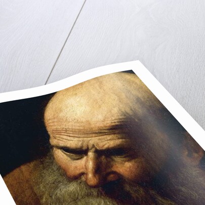 Face of Abraham by Michelangelo Merisi da Caravaggio