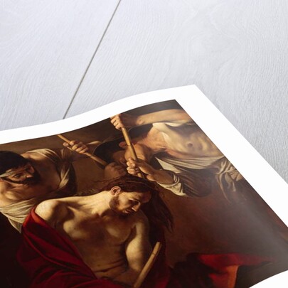 The Crowning with Thorns, c.1603 by Michelangelo Merisi da Caravaggio