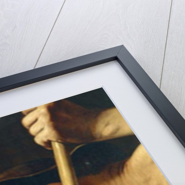 Face of Christ, The Crowning with Thorns, c.1603 by Michelangelo Merisi da Caravaggio