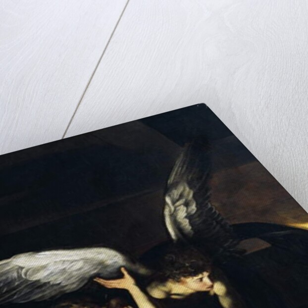 Figures of angels by Michelangelo Merisi da Caravaggio