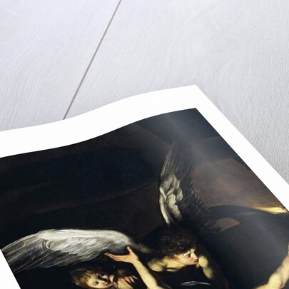 Figures of angels by Michelangelo Merisi da Caravaggio