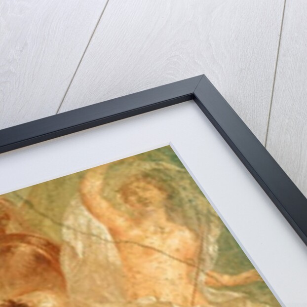 Ulysses and Diomedes recognizing Achilles disguised as the female Pyrrha among the Daughters of Lycomedes at Skyros, from Pompeii by Roman