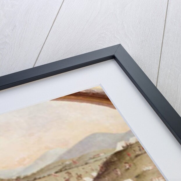 Procession of boats on the water in front of Lazares Hospital, Rio de Janeiro, 1787 by Leandro Joaquim