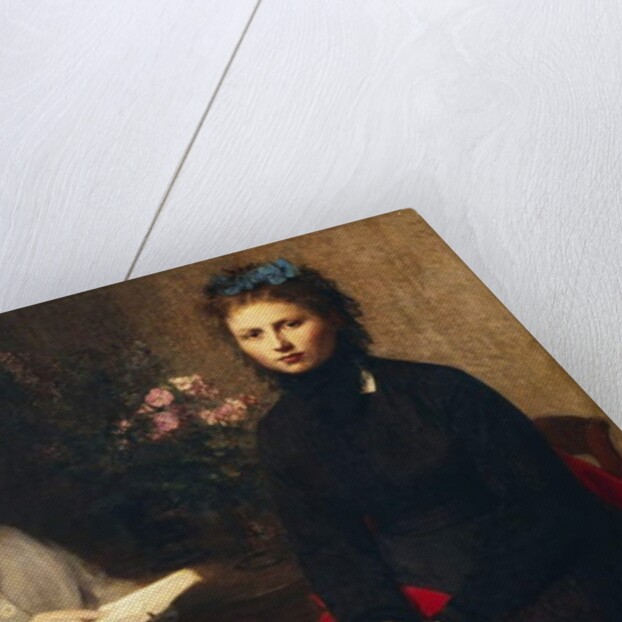 Reading, 1870 by Ignace Henri Jean Fantin-Latour