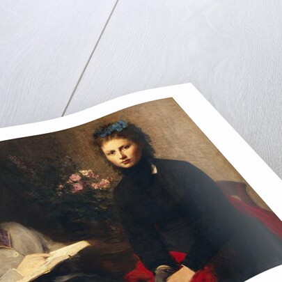 Reading, 1870 by Ignace Henri Jean Fantin-Latour