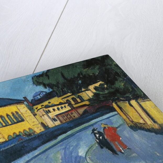 Dresden, Friedrichstadt, 1910 by Ernst Ludwig Kirchner