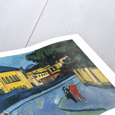 Dresden, Friedrichstadt, 1910 by Ernst Ludwig Kirchner