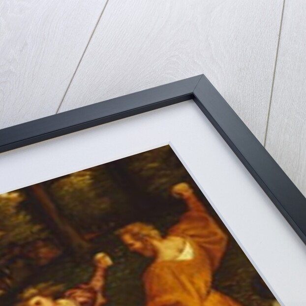 Martyrdom of St Stephen, division of Martinengo Altarpiece by Lorenzo Lotto by Lorenzo Lotto