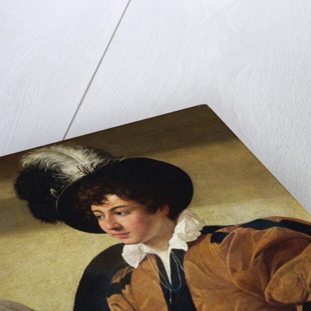 The Fortune Teller, detail, c.1596-97 by Michelangelo Merisi da Caravaggio