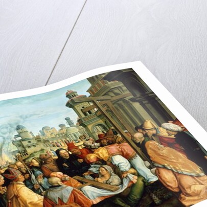 The Legend of the Holy Cross, 1530 by Barthel Beham