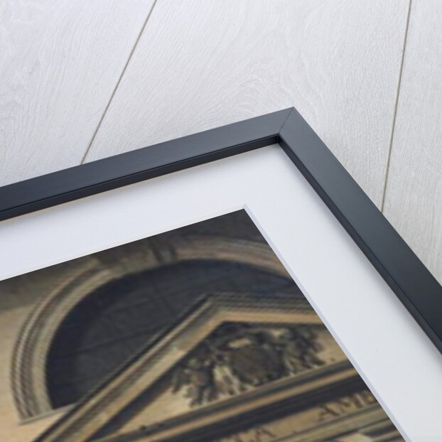 The Ambrosiana in Milan Going Towards Piazza San Sepolcro, 1853 by Amanzia Guérillot