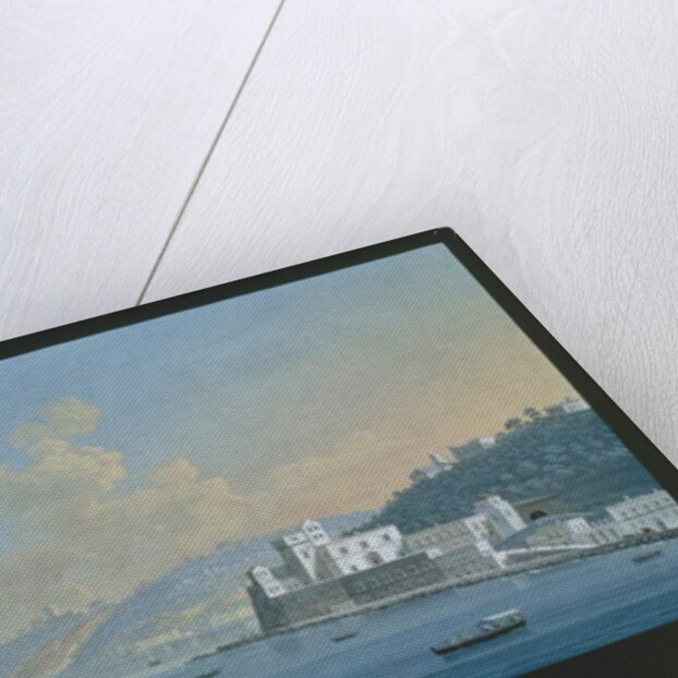 View of Mergellina by Alessandro d' Anna