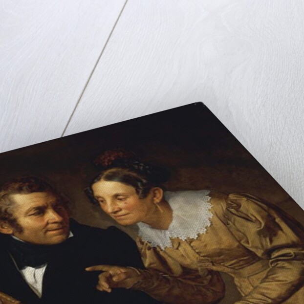 Portrait of Parents, 1832 by Pietro Fabris